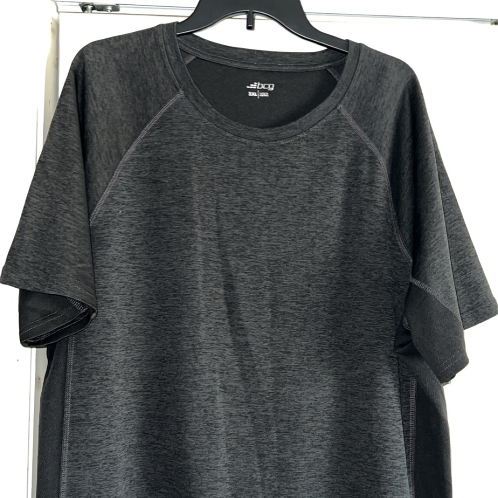 BCG MENS DARK GRAY SHORT SLEEVE T SHIRT